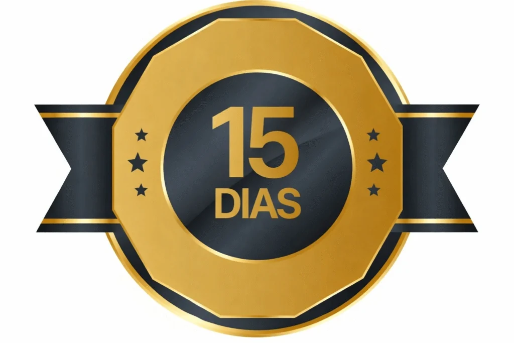 Garantia de 15 dias